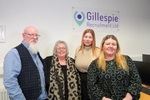 gr team preparing for their first networking event